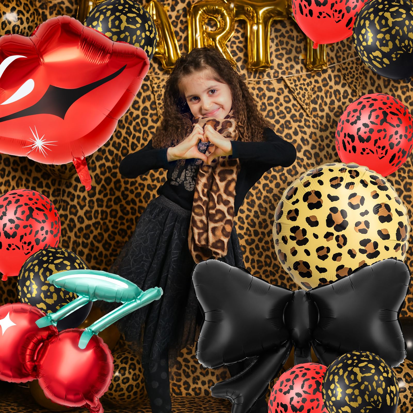 RealSpring cheetah and red decor set unifies theme across venues