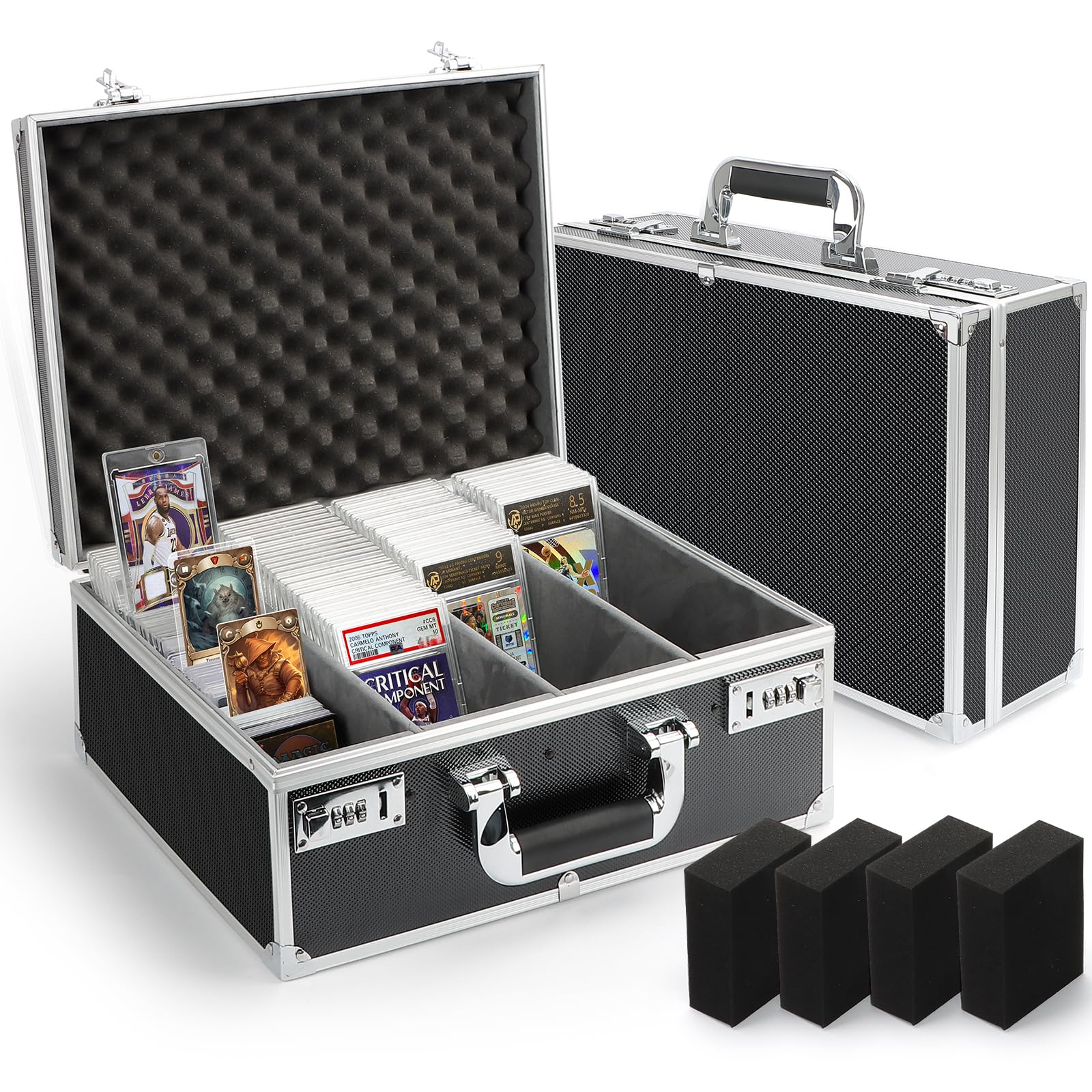 REAQUE storage box exterior with reinforced corners for durable transport.