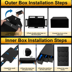 REAQUE Toploader Box accessory kit provides comprehensive tools for quick organization