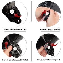 Reavor balloon designed to be reusable and stored flat after deflation.