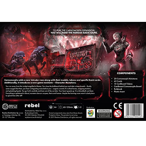 Rebel Studio Carnomorph monster miniatures pack for new threats.