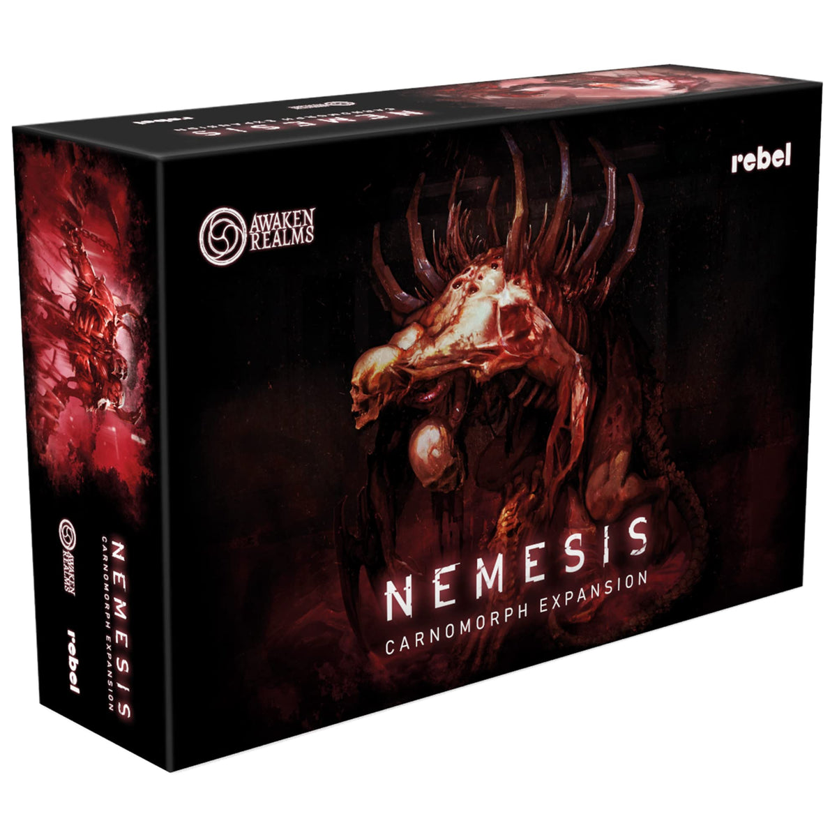 Rebel Studio Nemesis Carnomorph Expansion box art showcasing the new set.