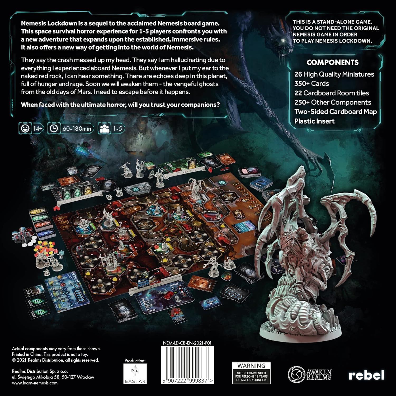Rebel Studio Nemesis Lockdown aliens-race encounter introduces fresh threats