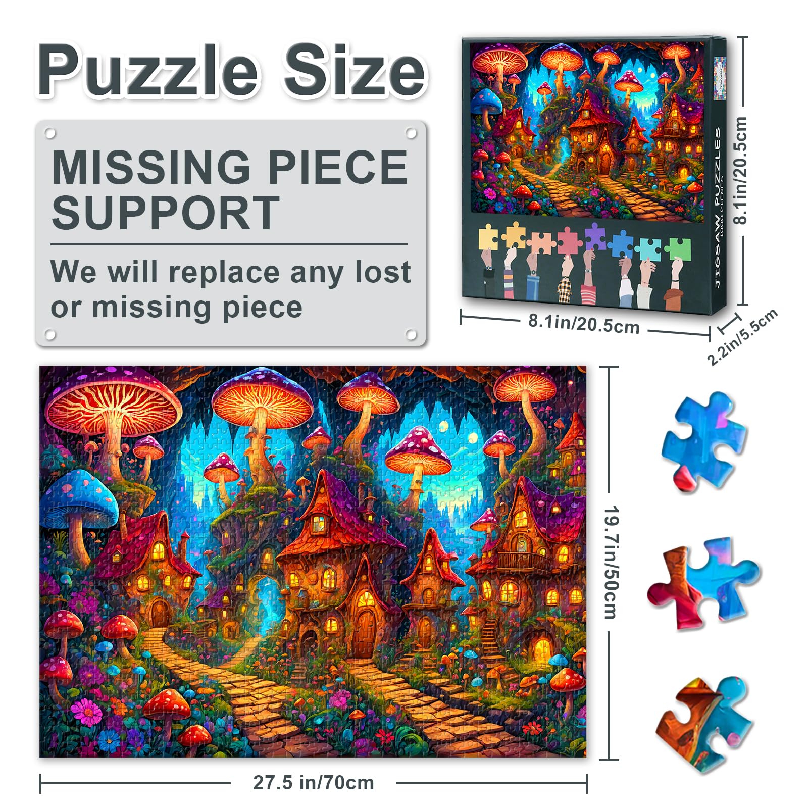 Rebotipy box art featuring fantasy mushroom forest cabin as wall decor inspiration.