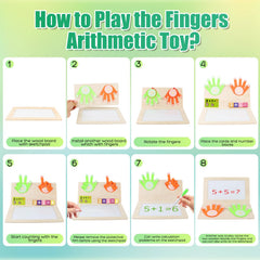 RECEKA Number Blocks set shown for hands-on addition and subtraction activities