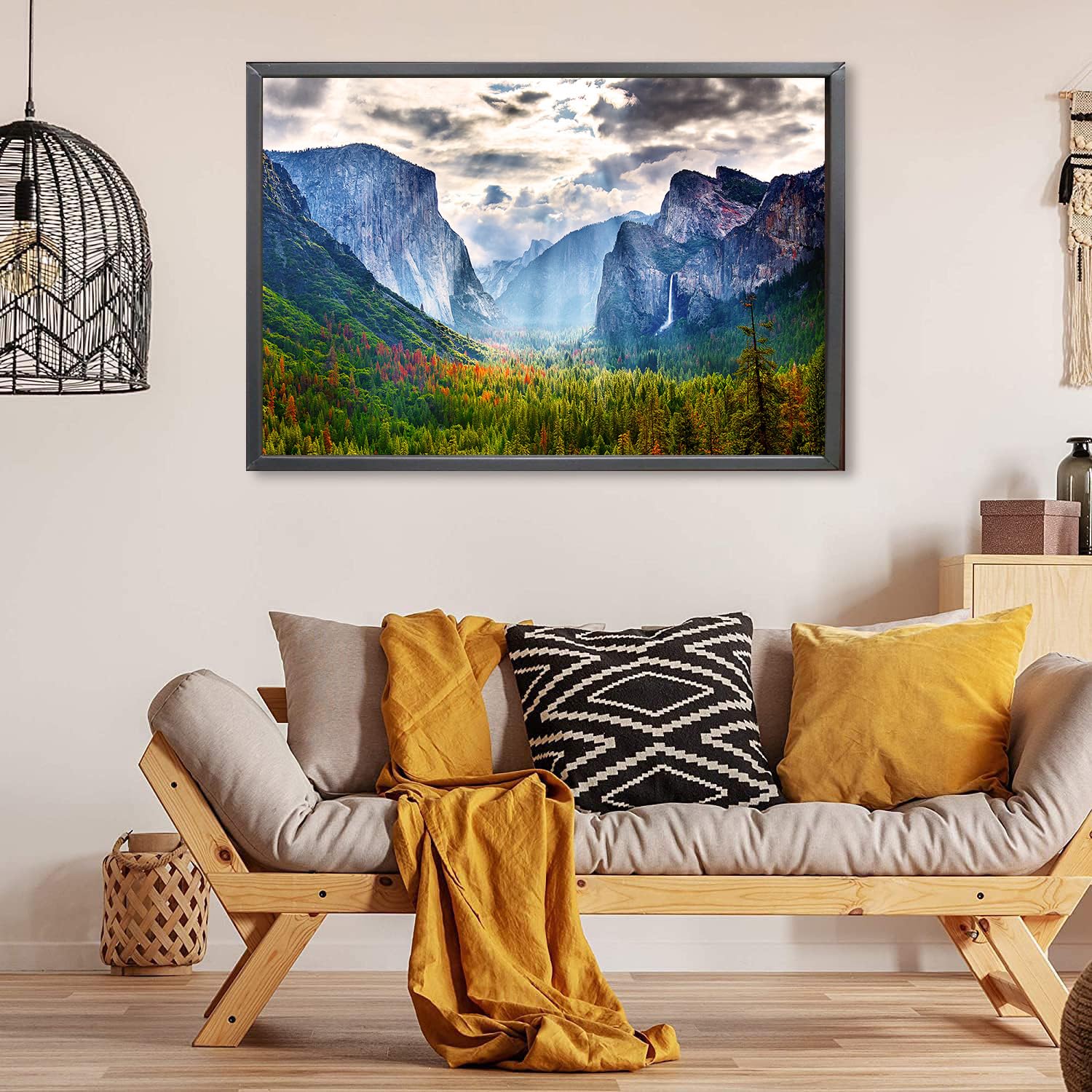 RECHIATO colorful scenic puzzle art, eye-catching once completed.