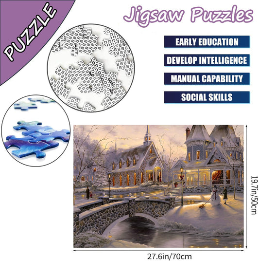 RECHIATO puzzle back-of-pieces with letters aids quick sorting