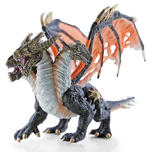 RECUR Devil Dragon figurine front view for dramatic tabletop display and imaginative play.