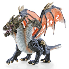 RECUR Devil Dragon figurine front view for dramatic tabletop display and imaginative play.