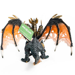 RECUR Devil Dragon figurine packaging highlights craftsmanship and quality.