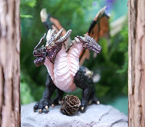 RECUR Devil Dragon figurine side profile highlighting sculpted wings and menace.
