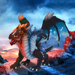 RECUR Devil Dragon figurine surface texture and carved features.