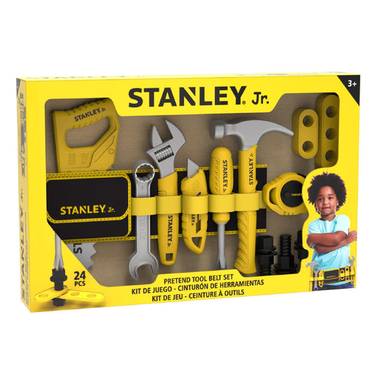 Red Toolbox kids hammer for pretend play boosts imagination and fine motor skills.