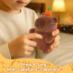 Redaica Capybara keychain showing spinning turtle for playful detail.