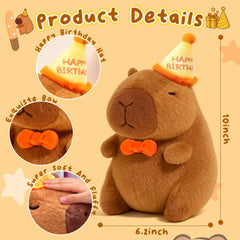 Redaica capybara plush makes a thoughtful birthday gift for kids