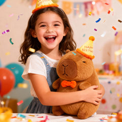 Redaica capybara plush sized around 9 inches for gifting