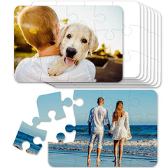 REDANHA 8-set blank puzzle pack ready for sublimation