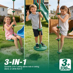 REDCAMP heavy-duty swing hardware ready for backyard setup