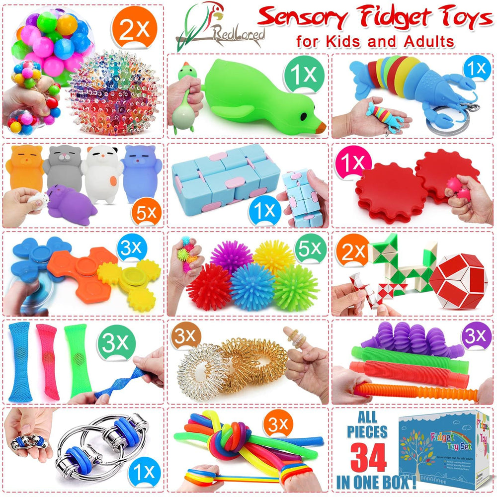RedLored stretchy duck fidget for playful tension release on the go