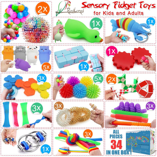 RedLored stretchy duck fidget for playful tension release on the go