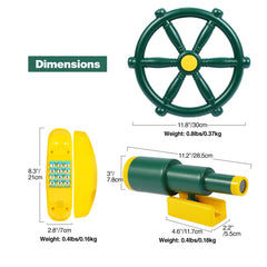 RedSwing telescope toy for pretend exploration.