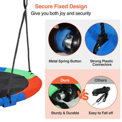 RedSwing Textilene fabric is waterproof and UV resistant for all-weather use.