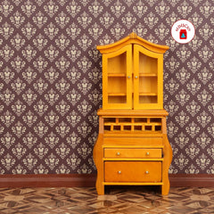 REDUCIO! Dollhouse wallpaper roll-seamless-designs enables clean layout without visible joins.