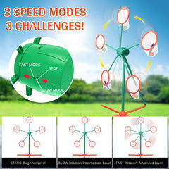 ReechTree windmill target compatible with Nerf blasters for versatile play