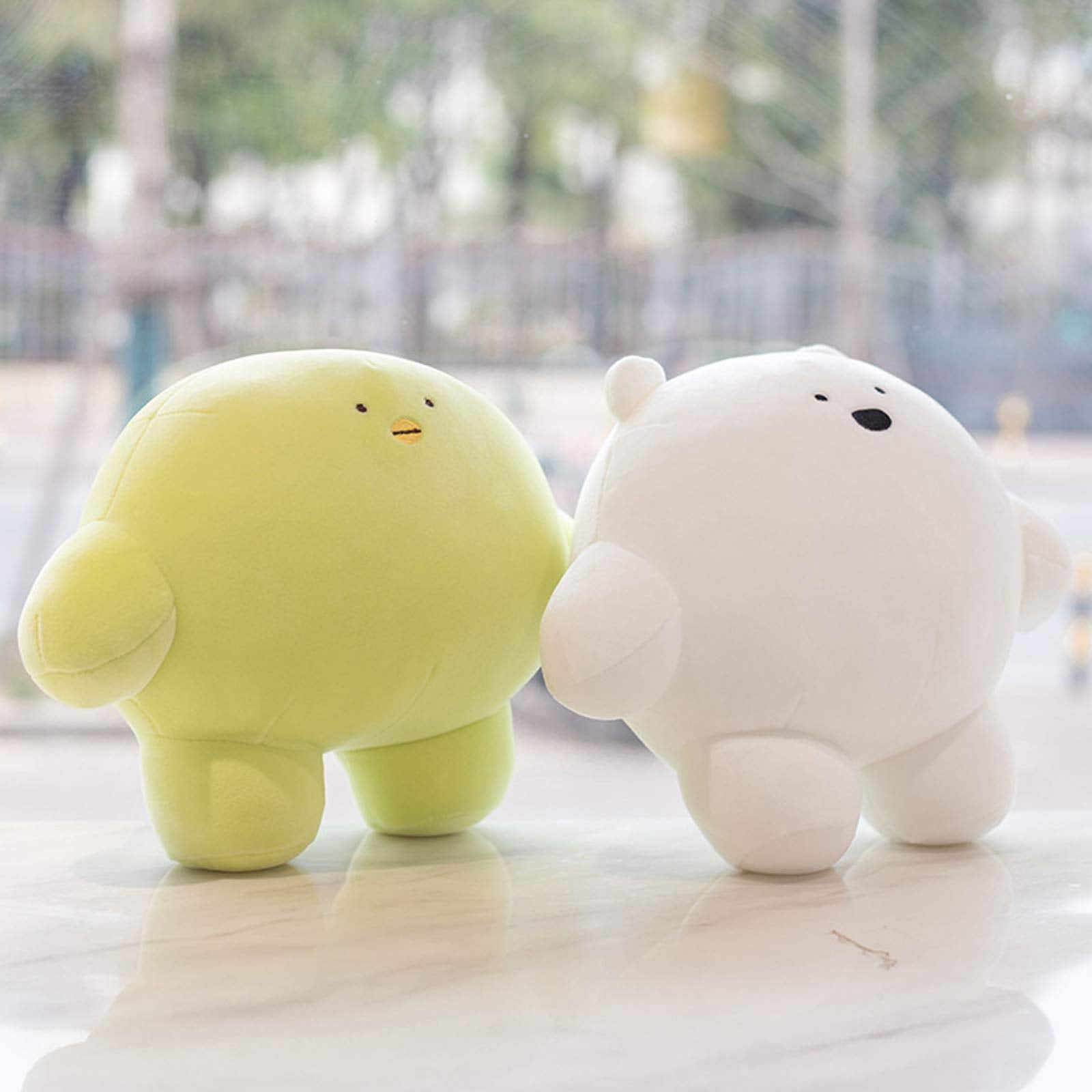 REFAHB 9-inch white octopus plush supports nursery styling and corners