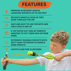 Refresh Sports durable foam tip detail on rocket