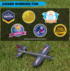 Refresh Sports park or backyard fun inspires family-friendly gliding activity.