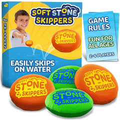 Refresh Sports Soft Stone Skippers disc for pool play and safe skipping.