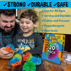 Refresh Sports classroom activity with stringy balls for hands-on learning.