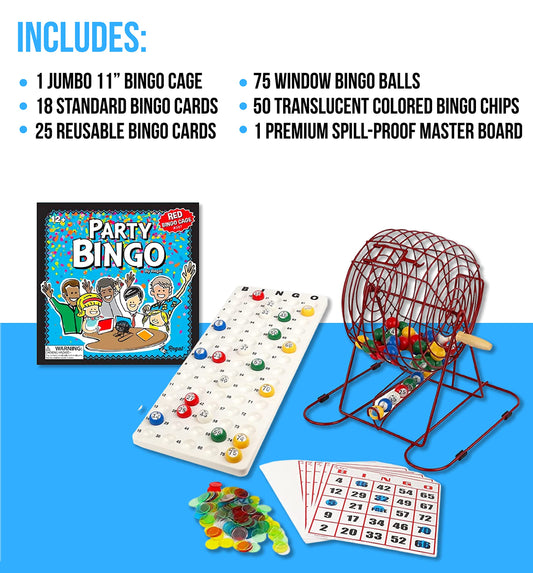 Regal Bingo 75-window balls, durable for repeated use.