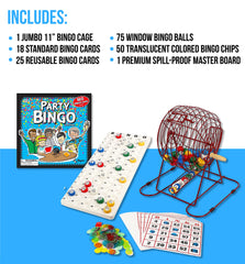 Regal Bingo 75-window balls, durable for repeated use.