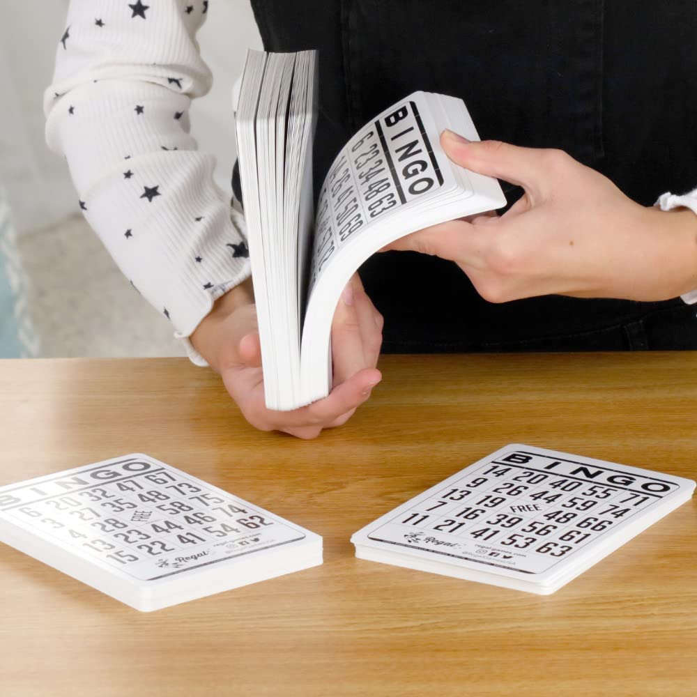 Regal Bingo portable kit fits bags for on-the-go entertainment.