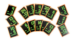Regal Games big bold color numbers on cards enhance readability