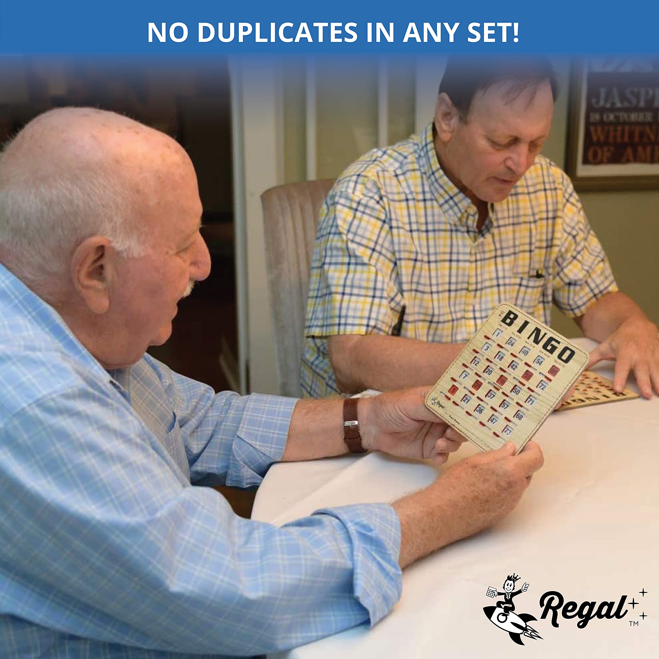 Regal Games bulk bingo storage keeps cards organized for quick setup.