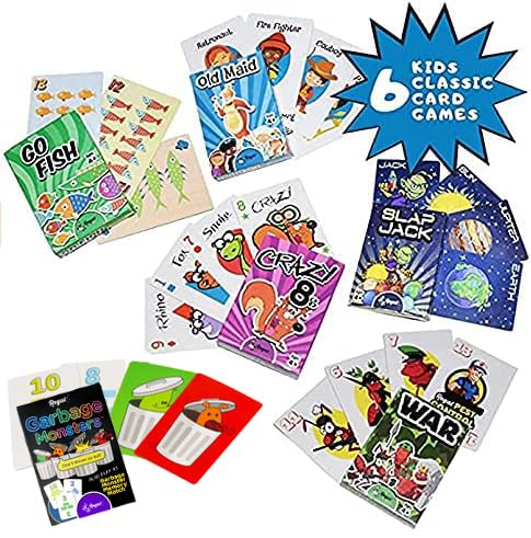 Regal Games Crazy 8s deck, bold visuals to boost quick thinking and social play.