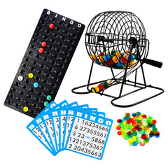 Regal Games Deluxe Bingo cage shows sturdy steel construction for smooth draws