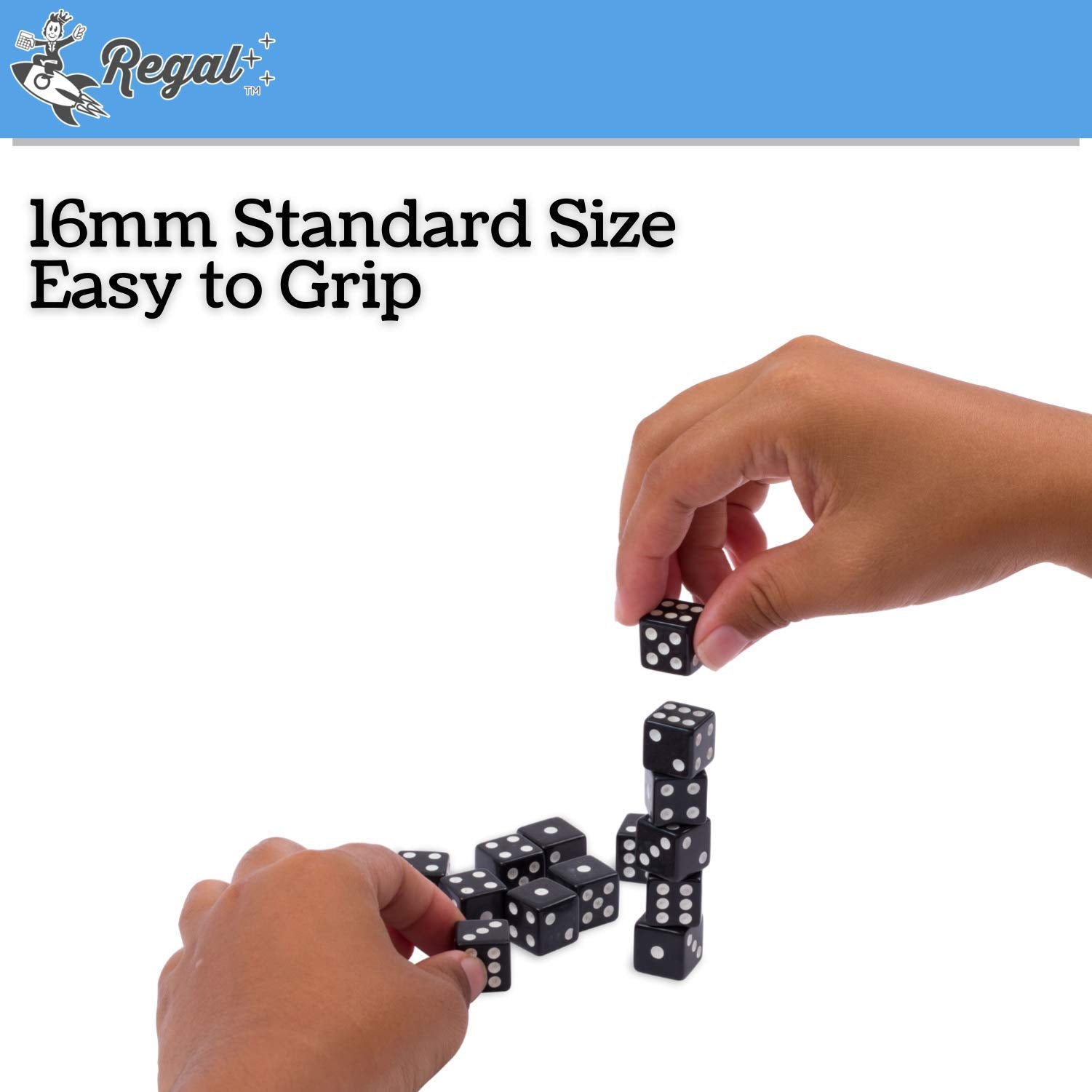 Regal Games dice set for multiple games from craps to D&D and family fun.