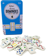 Regal Games Double 6 Dominoes durable construction for long lasting nights