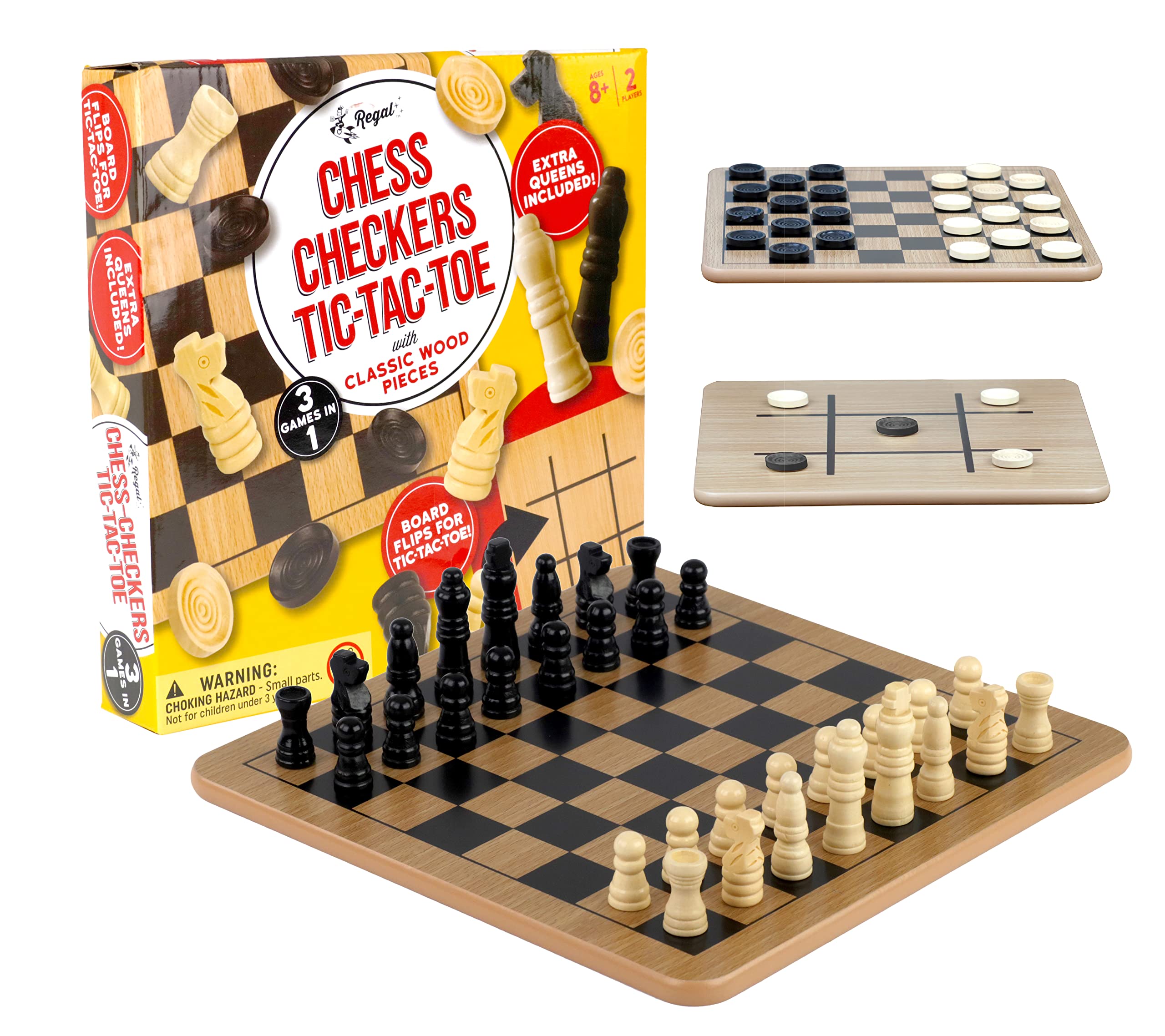 Regal Games family-friendly design supports players aged 8 to adult.