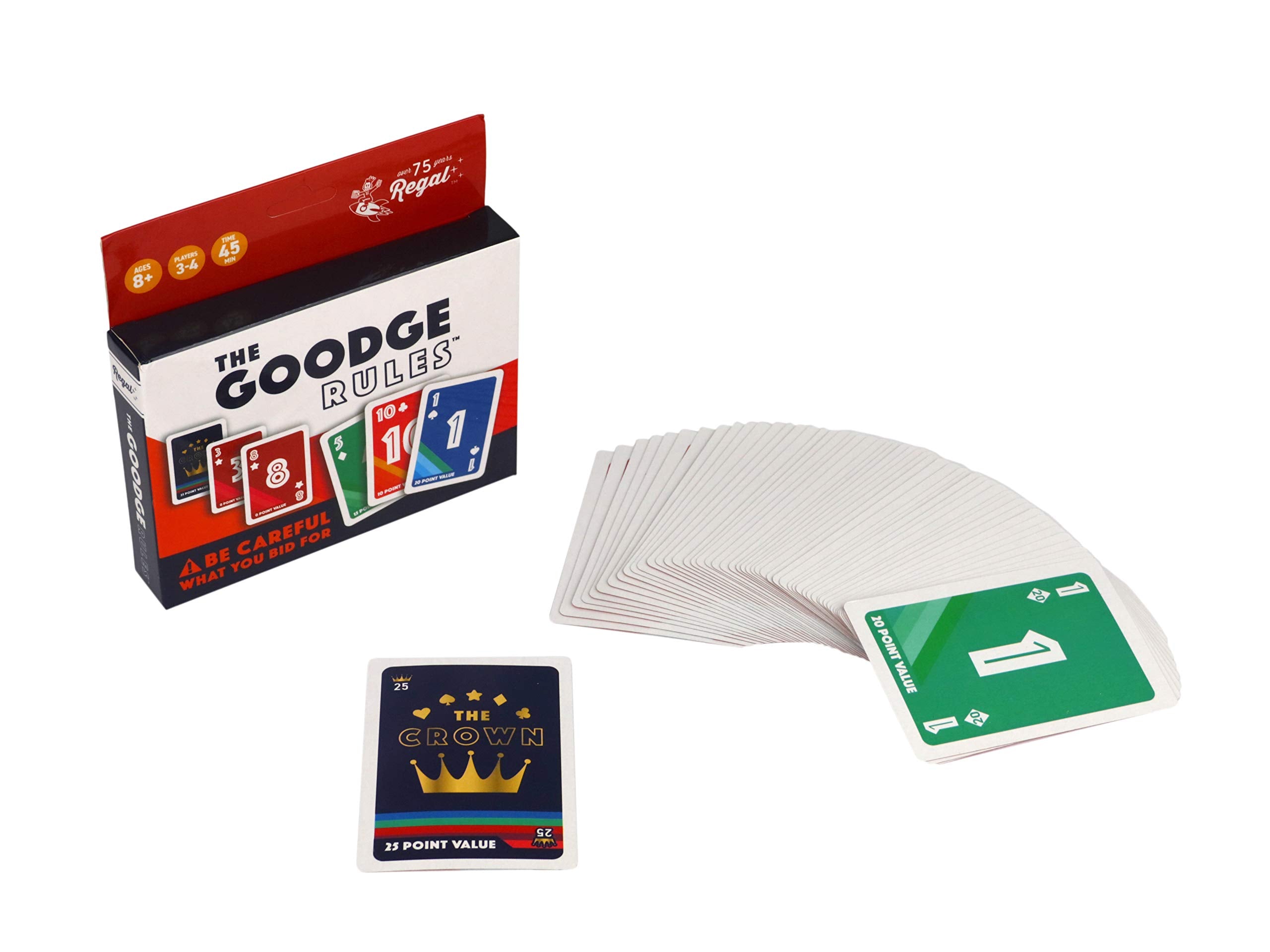 Regal Games The Goodge Rules deck of 51 cards for family play