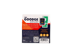 In-action shot showing low scores and high fun with Goodge Rules