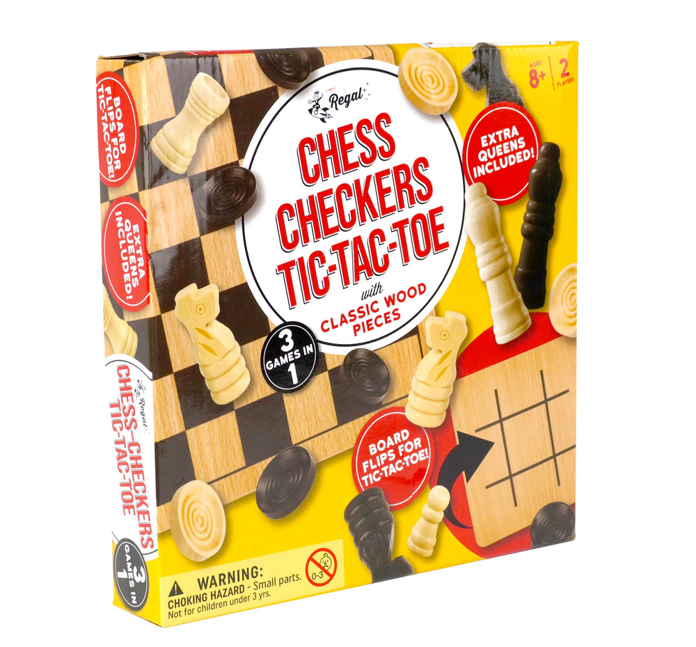 Regal Games interlocking pieces design ensures sturdy play and easy storage.