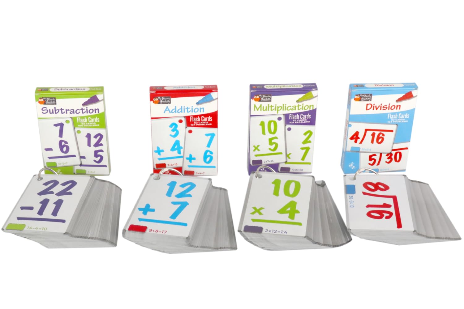 Regal Games back-of-card answers support quick self-check practice.