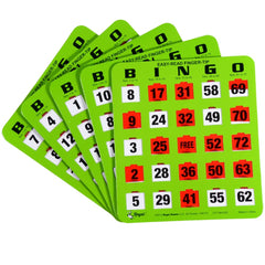 Regal Games no-dabbers needed with sliding windows for tidy play.
