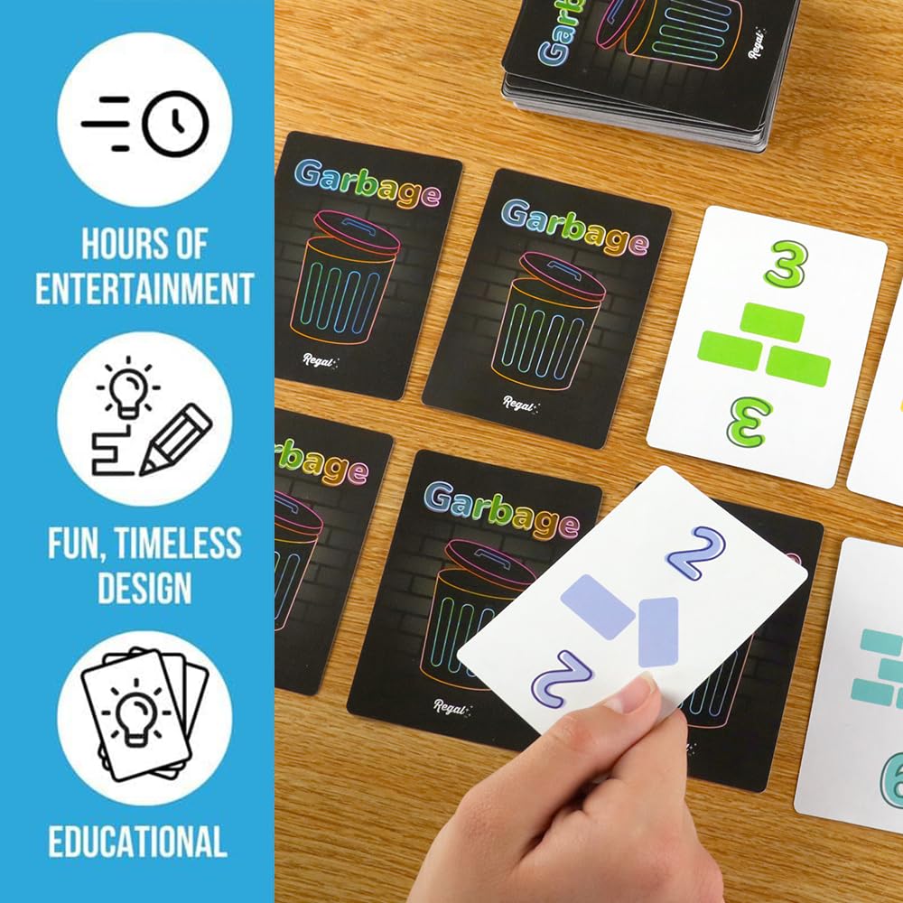 Regal Games Old Maid deck featuring bold artwork to engage young learners