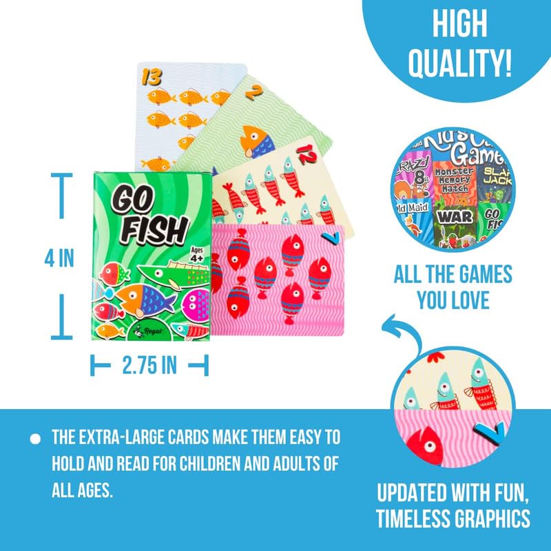 Regal Games On-the-Go Card Set ideal for road trips and travel